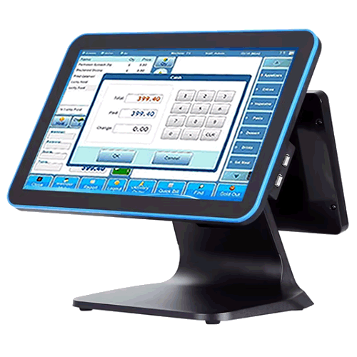 Dual Touch 15.6" POS Machine with Software